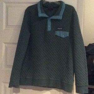 Patagonia quilted pullover Lg